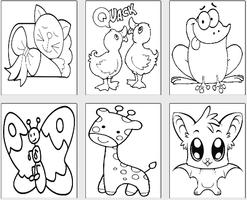 Coloring Kids : Animals постер