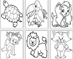 Coloring Kids : Animals capture d'écran 3