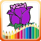 Kids Coloring Flower Free icon