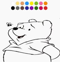 Coloring Winni and Friends پوسٹر