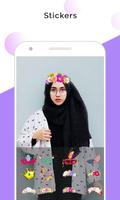 Syafana Hijab Photo Editor imagem de tela 2