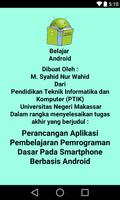 Belajar Android poster