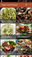 Vegan Food Recipes پوسٹر
