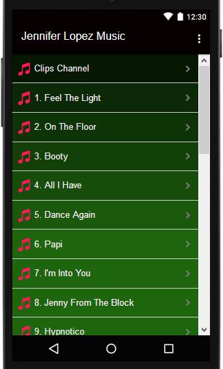 Jennifer Lopez Lyrics MP3 for Android - APK Download