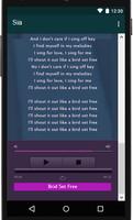 Sia Of Lyrics Music スクリーンショット 2