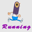 ”นกม่วงหัวโยก Running