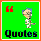 Quotes Mahatma Gandhi biểu tượng