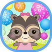 Candy Raccoon: Pop Balloons