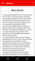 Juventud Radical App (Unreleased) تصوير الشاشة 1