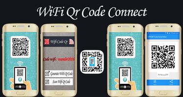 Wi-Fi QR Code Connect Affiche