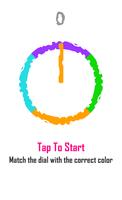 Color Wheel: Tap to Turn Game اسکرین شاٹ 1