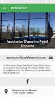 Asoc. Deportiva Padel Empordá الملصق