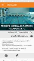 Arrecife Escuela de Natación poster