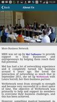برنامه‌نما More Business Network عکس از صفحه