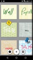 Sticky Notes Theme Wallpaper Cartaz