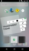 Sticky Notes Theme Transparent capture d'écran 2