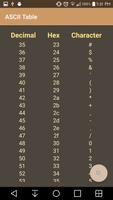 ASCII Table Ekran Görüntüsü 2