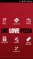 Eat Love Pizza poster