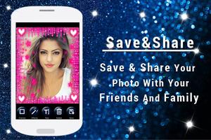 برنامه‌نما Glitter Photo Frames عکس از صفحه