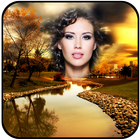 نهر إطارات الصور أيقونة