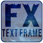 Fx Text Frame icon