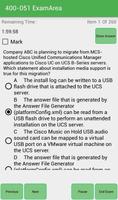 EA 400-051 Cisco Exam screenshot 2