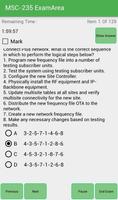 EA MSC-235 Motorola Exam capture d'écran 2