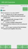 EA JN0-643 Juniper Exam screenshot 3