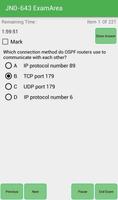 EA JN0-643 Juniper Exam screenshot 2