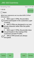 EA JN0-360 Juniper Exam screenshot 2
