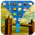 London Zipper Lock Screen icon