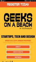 Geeks On A Beach постер