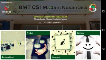 CSI Madani Nusantara plakat