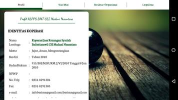 1 Schermata CSI Madani Nusantara