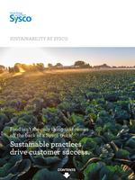 Sysco Sustainability poster