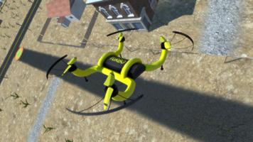 Drone Lander Simulator 3D Demo - Cool Drones Game Affiche