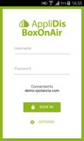 AppliDis BoxOnAir poster