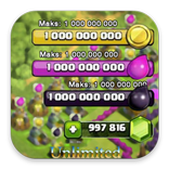 تهكير كلاش أوف كلآنس    simulator   2018