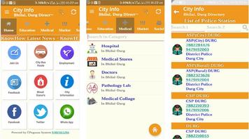City Info Durg Bhilai CityInfo syot layar 2