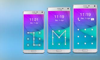 Galaxy Lock Screen Pattern تصوير الشاشة 1