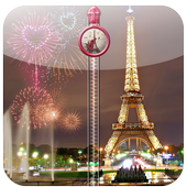 Paris Zipper Lock Screen icon