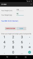 SYC51 BMI Calculator ภาพหน้าจอ 1