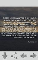 Kurt Cobain Quotes постер