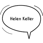 Helen Keller Quotes आइकन