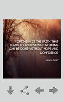 Helen Keller Quotes Affiche