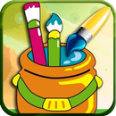 enfants peinture APK