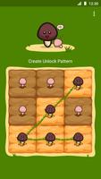 Poster Cute Mushroom: App Lock Theme