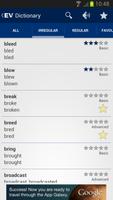 English Irregular Verbs Plus screenshot 1