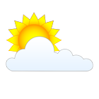 Sun and Clouds icône