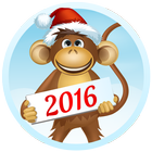 Year of the Monkey Free Live Wallpaper icône